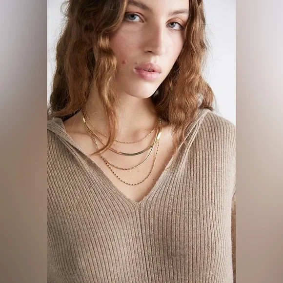 NWT Gold Plated Lara Layer Choker - Picture 2 of 4